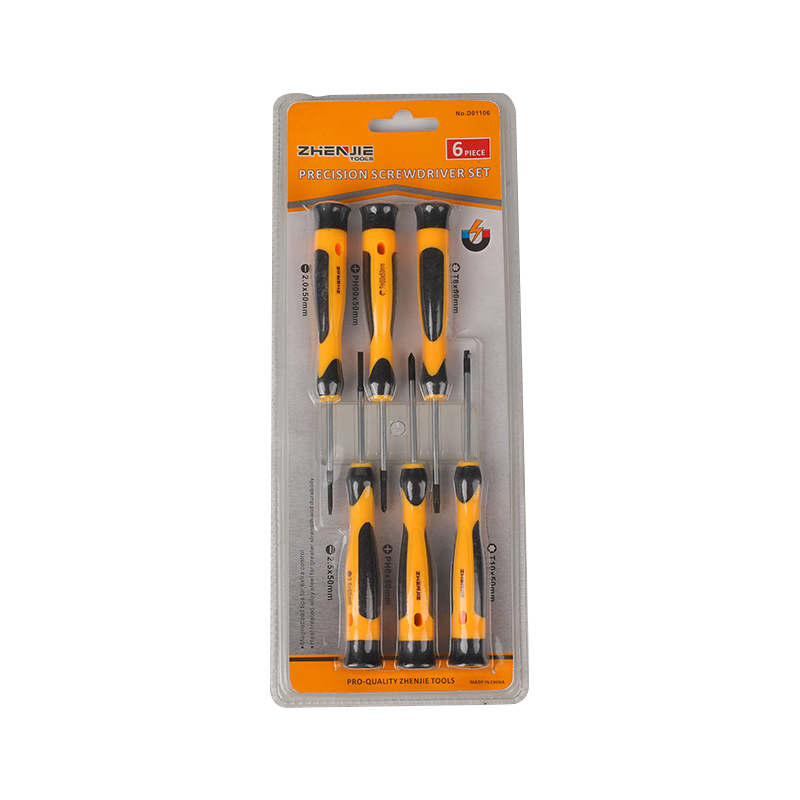 6 kpl uratettu Phillips Torx -tarkkuusruuvimeisselisarja