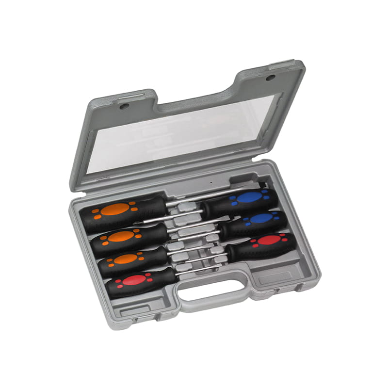7 kpl BMC Packaging Slotted & Phillips ruuvimeisselisarja