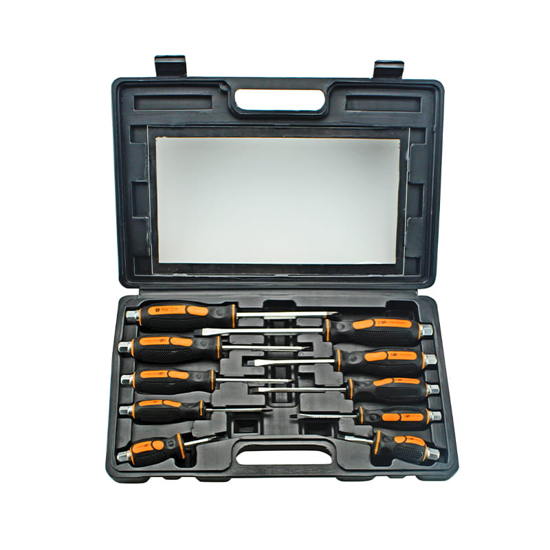 10 kpl BMC Packaging CRV Go-Though -ruuvimeisselisarja