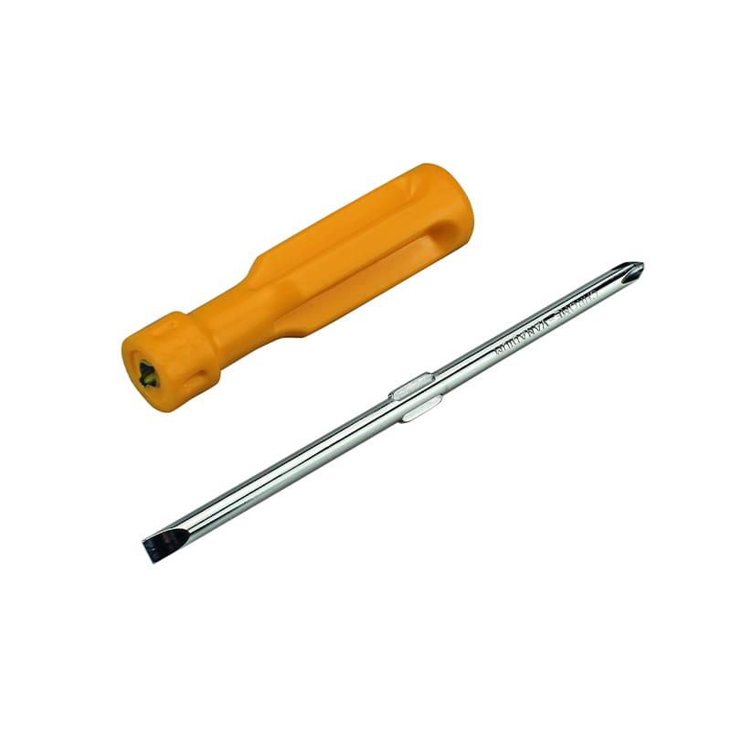 2 in 1 (6mm-PH2)*150mm keltainen kahvaruuvimeisseli