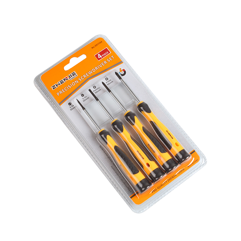 4 kpl uratettu Phillips Precision -ruuvimeisselisarja
