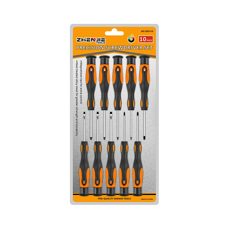 10 kpl uratettu Phillips Torx CRV -tarkkuusruuvimeisselisarja