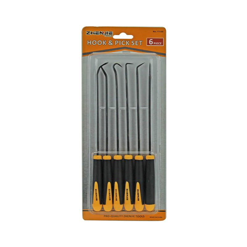 6 kpl Pick and Hook -setti